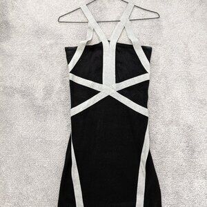 Strappy Bodycon Knitted Dress